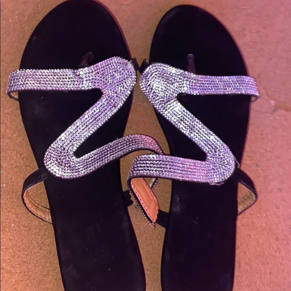Black sandals